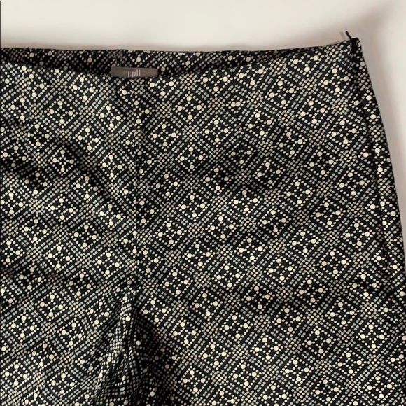 J JILL - Black Print Ankle Stretch Pants EC - Picture 3 of 5